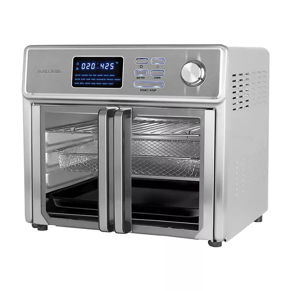 Kalorik MAXX 26-qt. Digital Air Fryer Toaster Oven AFO 46045 SS