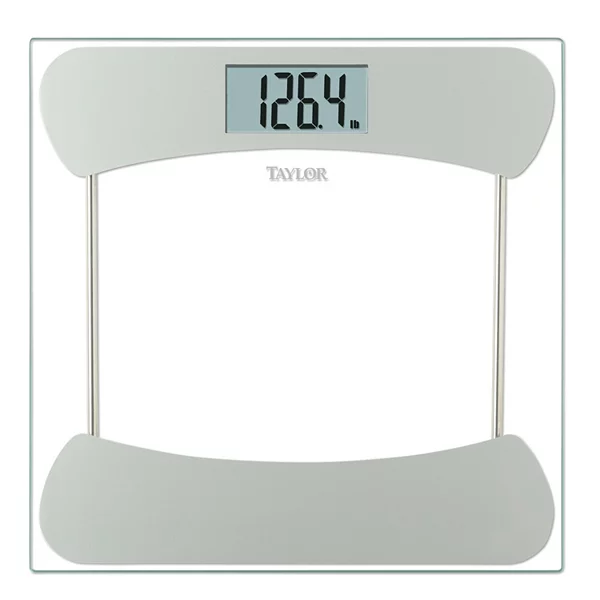 Taylor Silver-Tone Accented Glass Digital Scale 754941933S