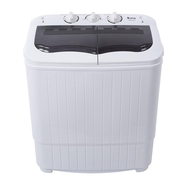 ZOKOP Compact Twin Tub Portable Mini Washing Machine 14.3lbs
