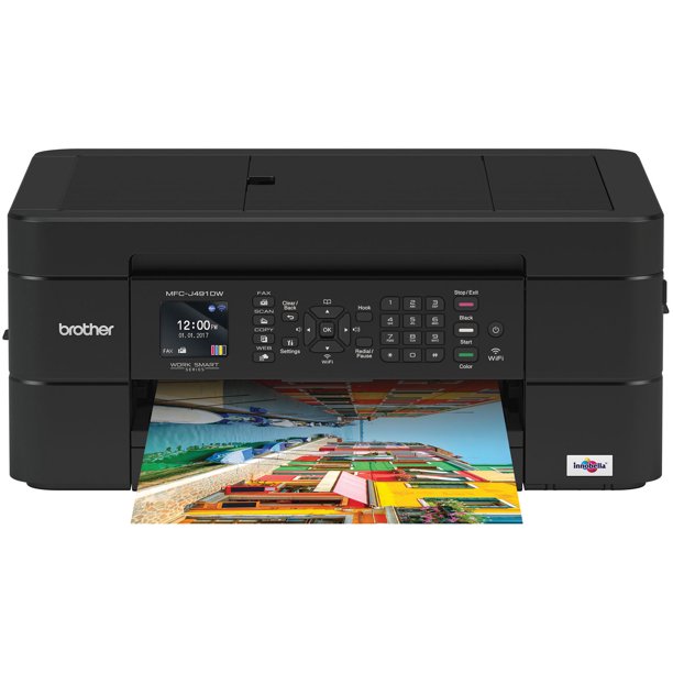 Brother MFC-J491DW Multi-Function Wireless All-in-One Inkjet Printer