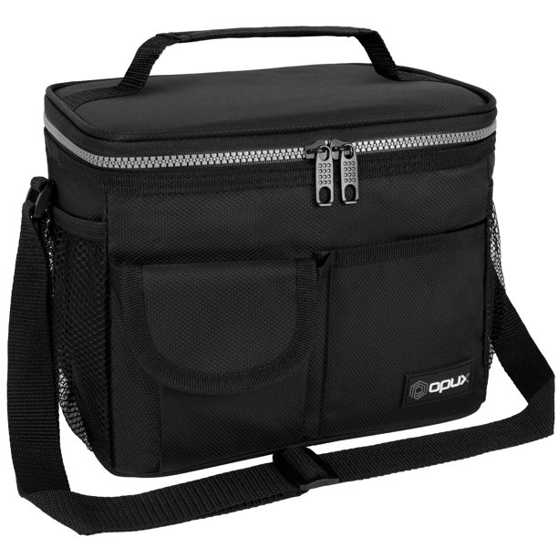 OPUX Insulated Lunch Box for Men Women, Leakproof Thermal Lunch Bag Cooler Work Office School