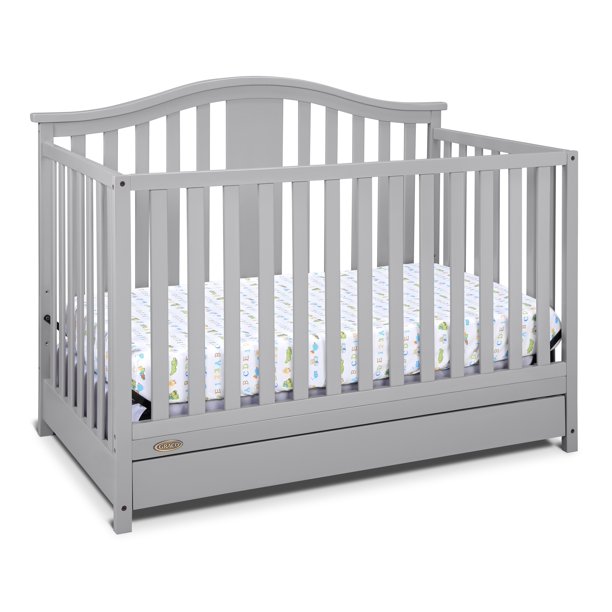 Graco Solano 4 in 1 Convertible Crib with Drawer