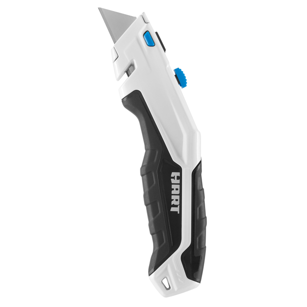 HART Pro Grip Retractable Utility Knife 4-Blade Storage Handle