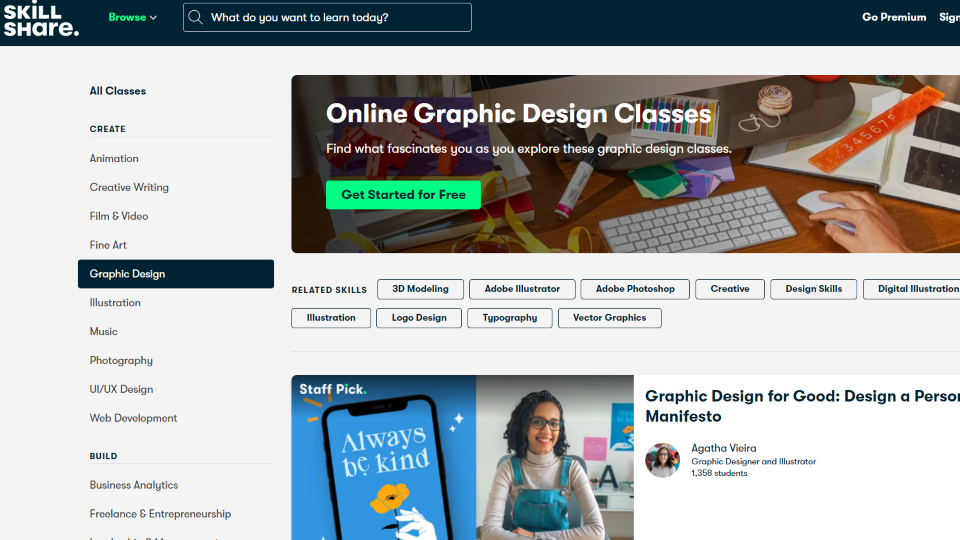 Skillshare Graphic Design Course