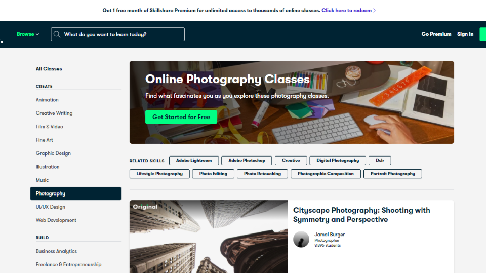 Skillshare Photography Courses