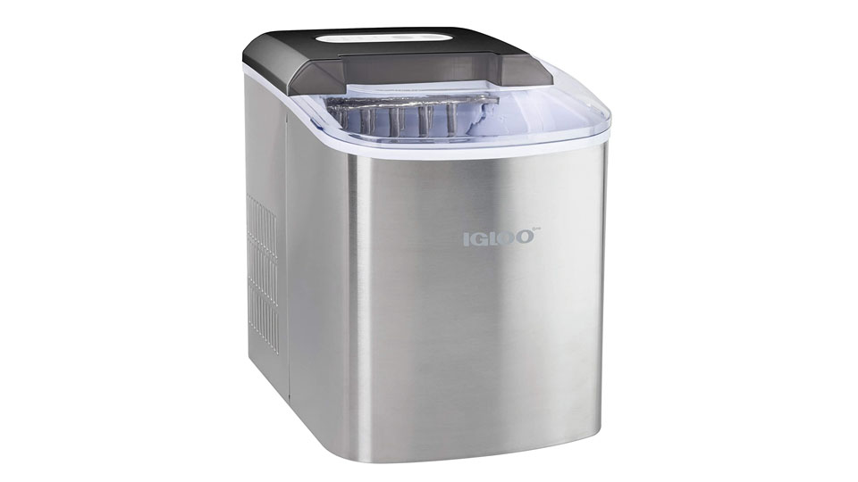 Igloo ICEB26SS Automatic Portable Electric Countertop Ice Maker Machine