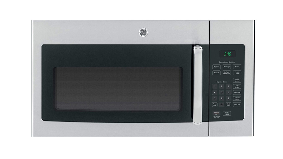 GE®  1.6 Cu. Ft. Over-the-Range Microwave Oven JVM3160RFSS