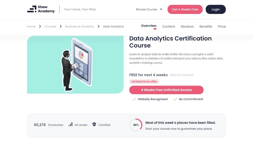 Shaw Academy Data Analytics Certification Course