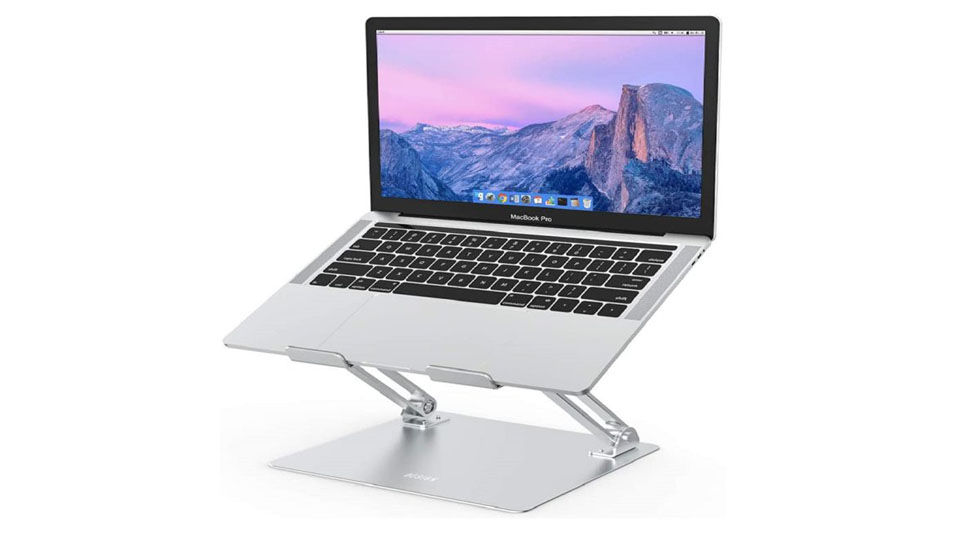 MOVSOU Muti-Angle Portable Foldable Adjustable Laptop Stand