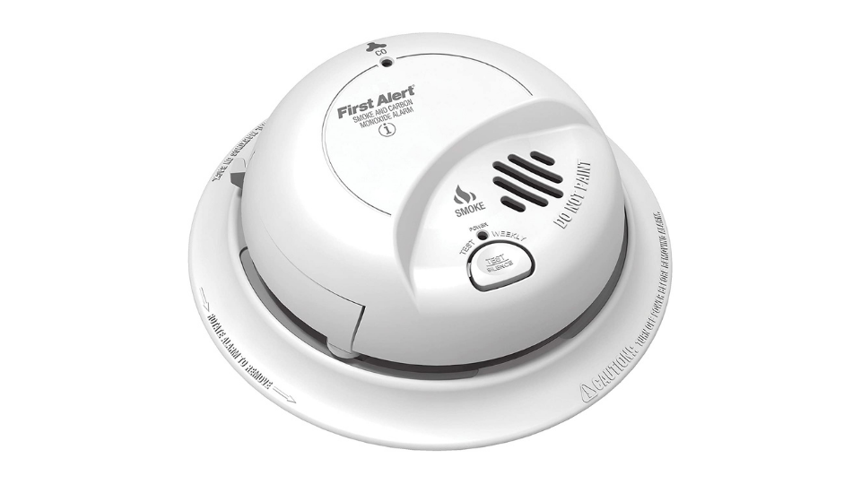 First Alert BRK SC9120B Hardwired Smoke and Carbon Monoxide Detector