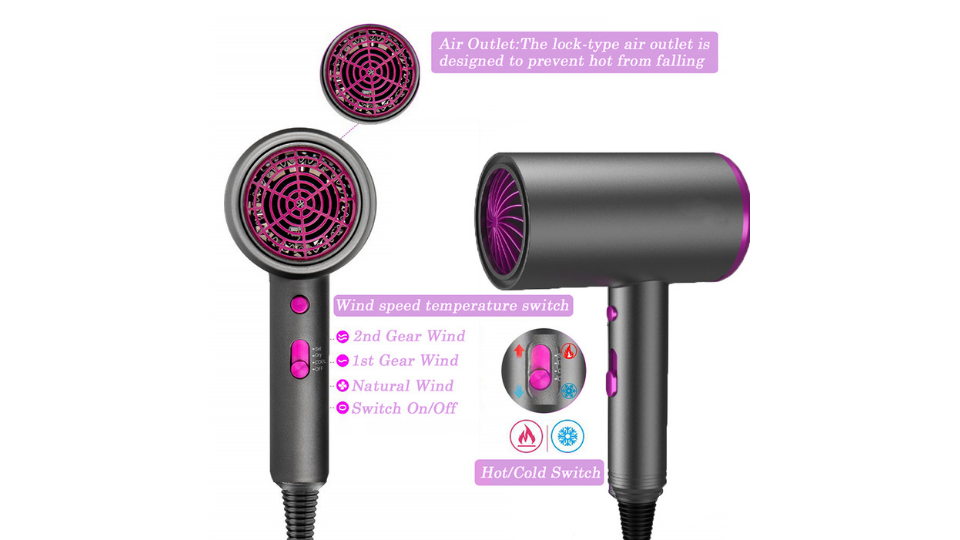 Suproot Hair Dryer, Quick Dry Lightweight Hair Dryers