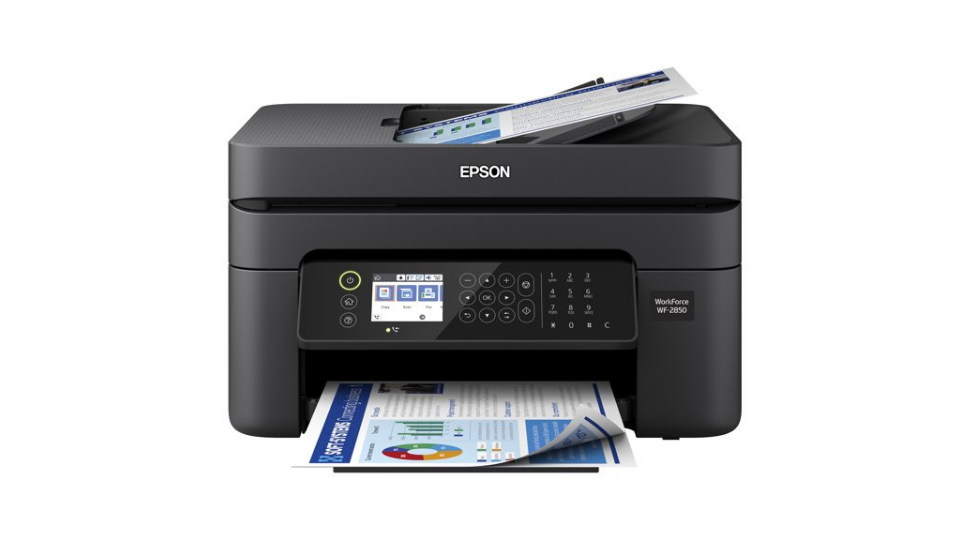 Epson WorkForce WF-2850 Wireless All-in-One Color Inkjet Printer