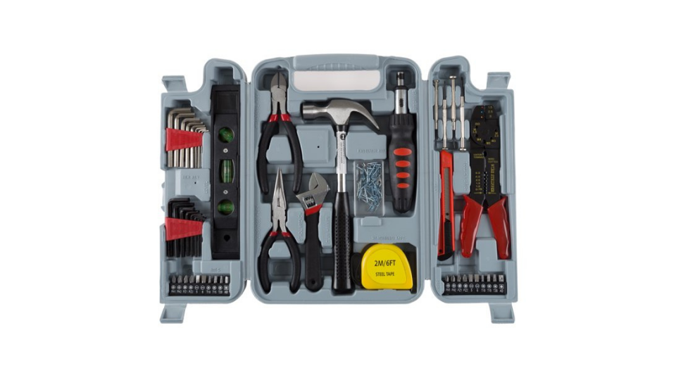 Stalwart Household Tool Kit – 130-Piece Tool Set