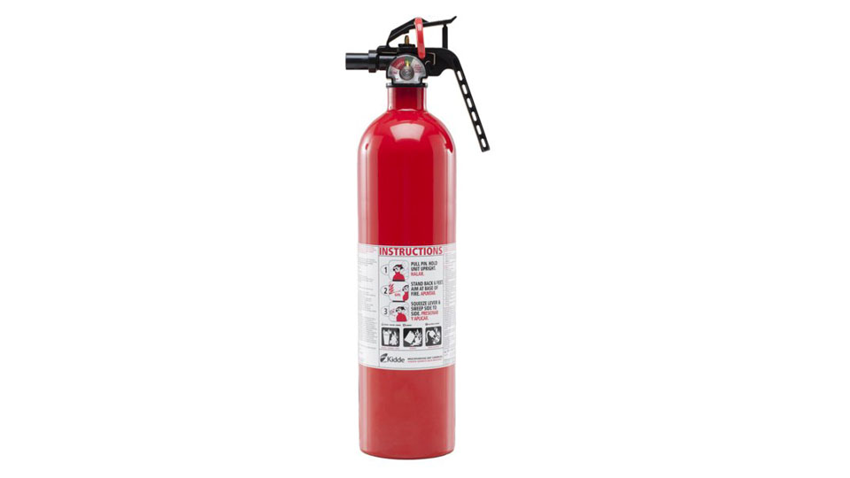 Kidde 2.5 lb. Fire Extinguisher For Household US Coast Guard Agency Approval