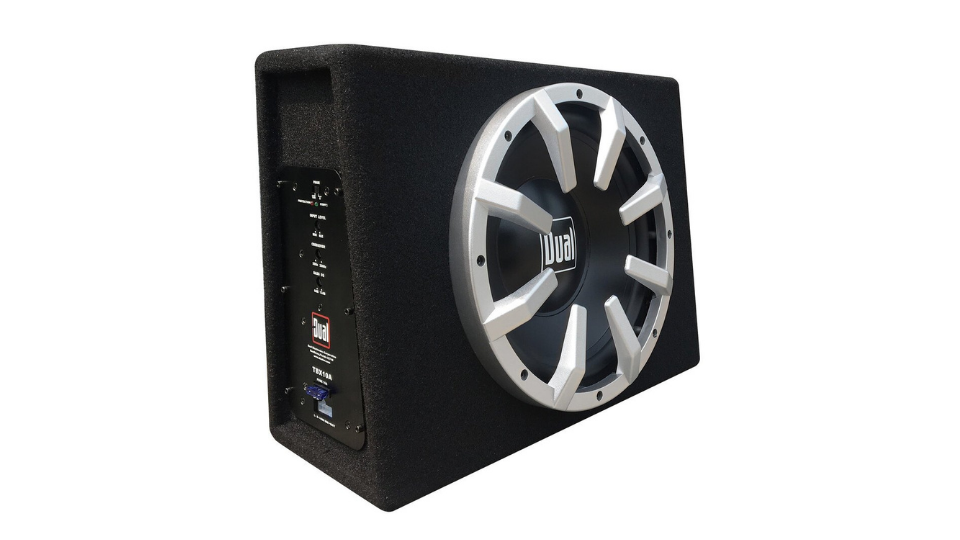Dual Electronics TBX10A 10" Enclosed Subwoofer With Built-In 300 Watt Amplifier