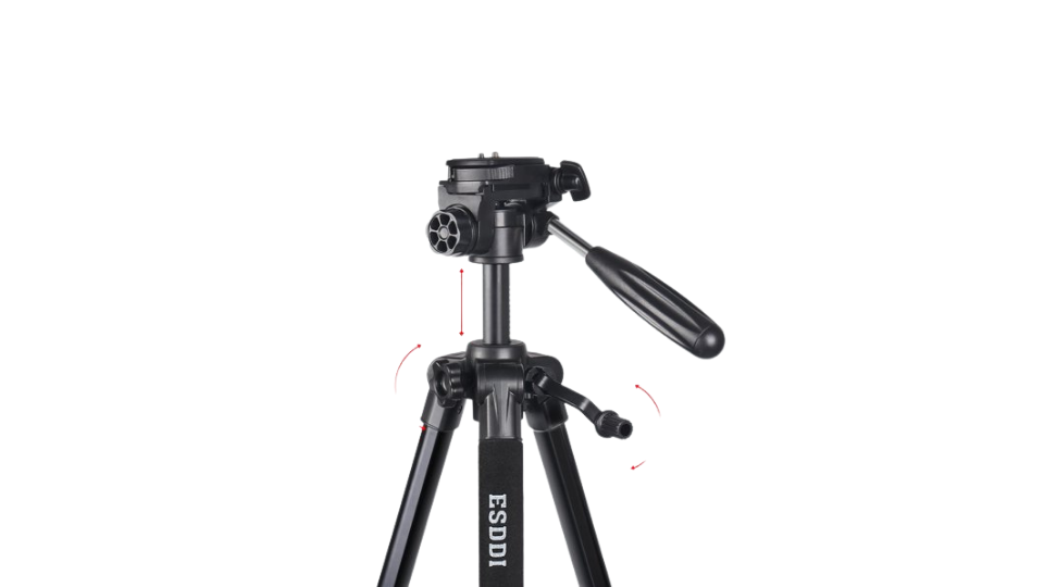 ESDDI Updated Camera Tripod 67''/170cm Lightweight Portable Travel Tripod