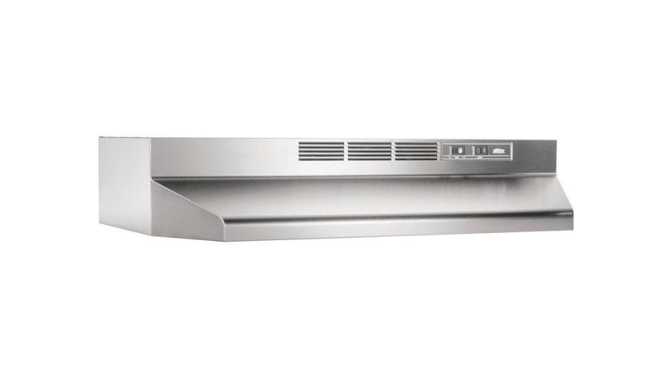 Broan 30 Inch Stainless Steel ADA Capable Non Ducted Under Cabinet Range Hood