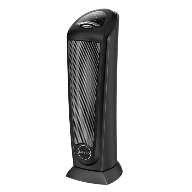 Lasko 1500W Ceramic Tower Space Heater With Remote CT22410