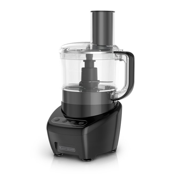 BLACK+DECKER Easy Assembly 8-Cup Food Processor