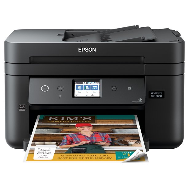 Epson Workforce Wf 2850 Wireless All In One Color Inkjet Printer 9630