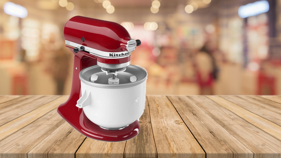 KitchenAid Ice Cream Maker KICA0WH