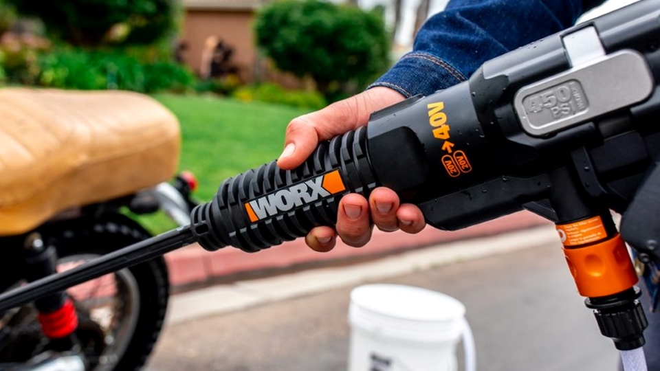 WORX 40V Power Share Hydroshot Portable Power Cleaner 450 Psi