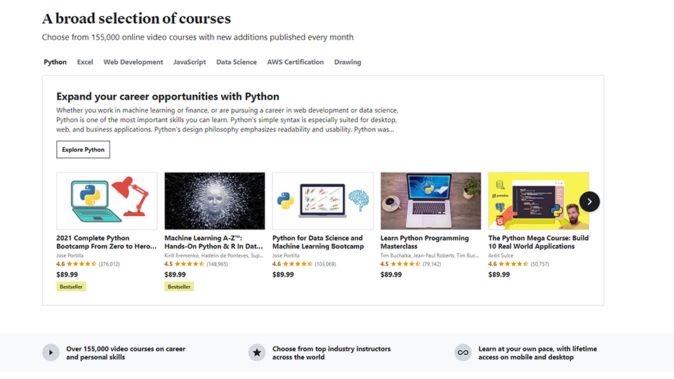 Udemy Online Courses