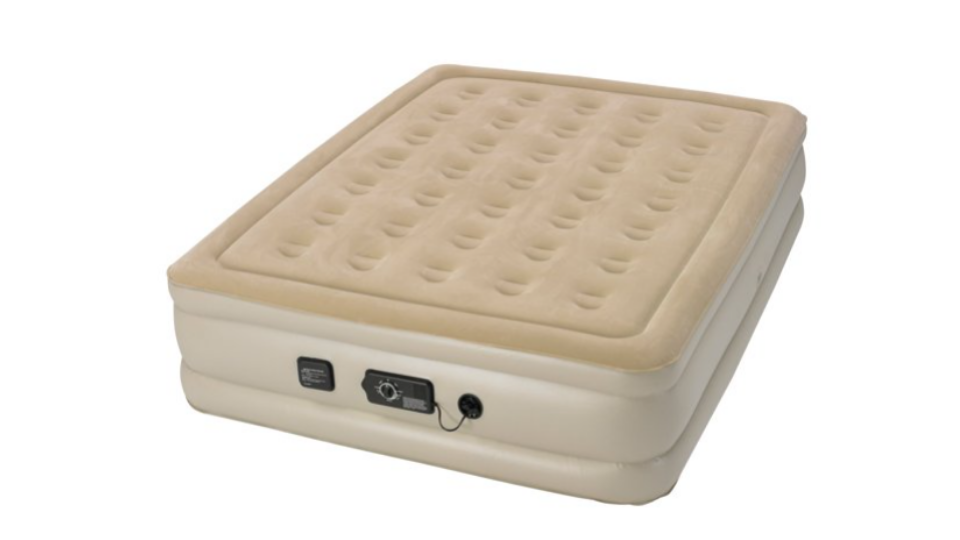 Serta® 18-inch Raised Queen Air Mattress & Internal Never Flat Pump