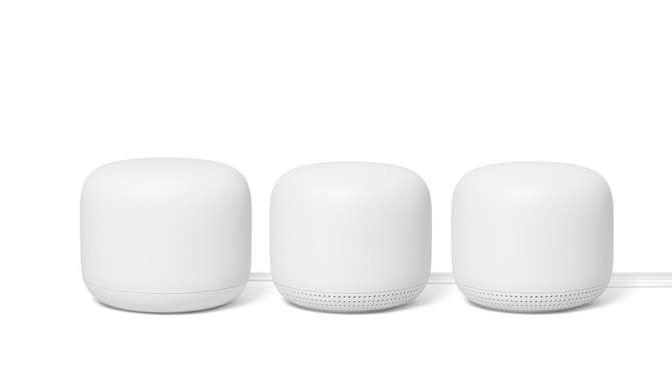 Google Nest WiFi Router Snow + Two Points Snow