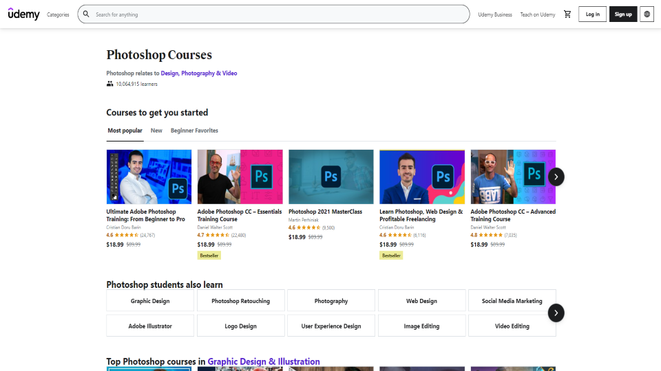 Udemy Photoshop Courses