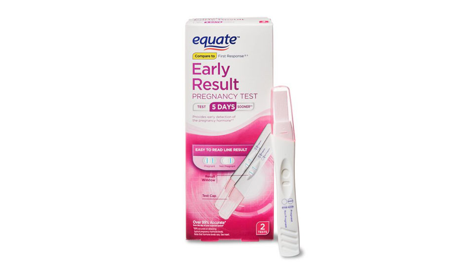 Equate Early Result Pregnancy Test