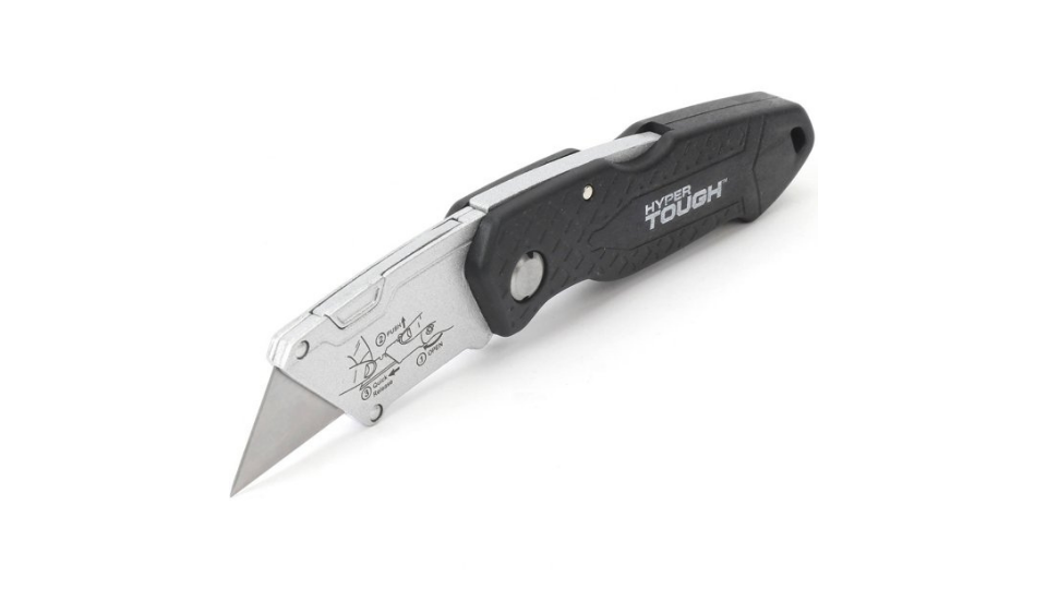 Hyper Tough Folding Utility Knife 6834