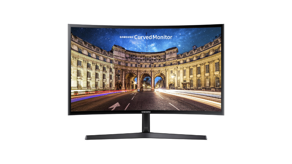 SAMSUNG 27" Class Curved 1920x1080 VGA HDMI 60hz 4ms AMD FREESYNC HD LED Monitor - LC27F396FHNXZA