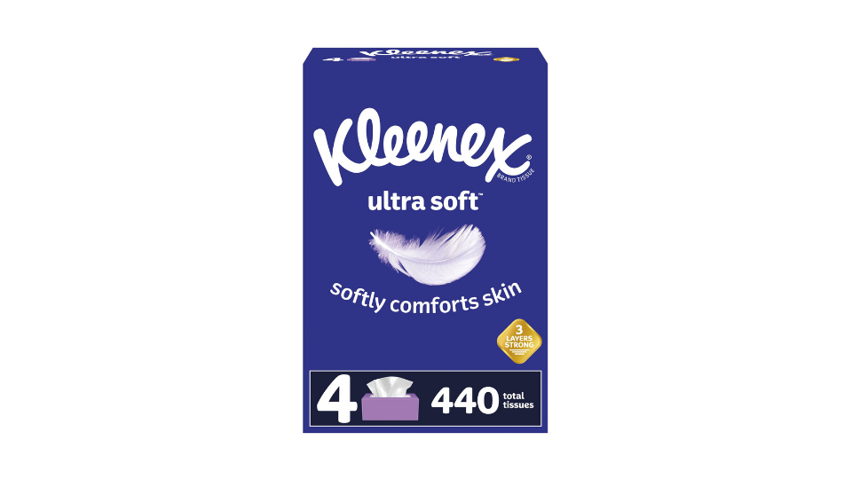 Kleenex Ultra Soft Facial Tissues