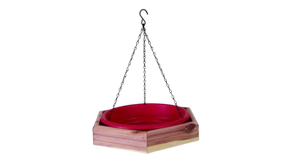 Pennington Cedar 2 in 1 Wild Bird Bath and Wild Bird Feeder