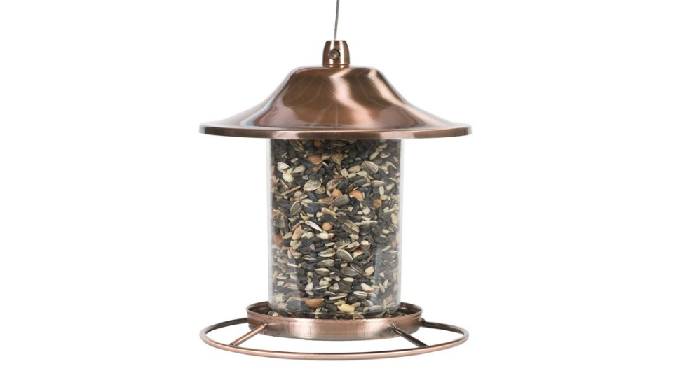 Perky-Pet Copper Panorama Wild Bird Feeder